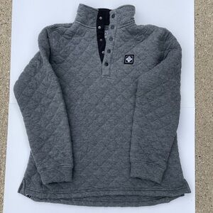 Michigan M22 quilted pullover sweatshirt